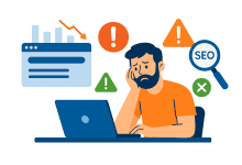 ۷ خطای سئو که مدیران فروش معمولاً مرتکب میشوند